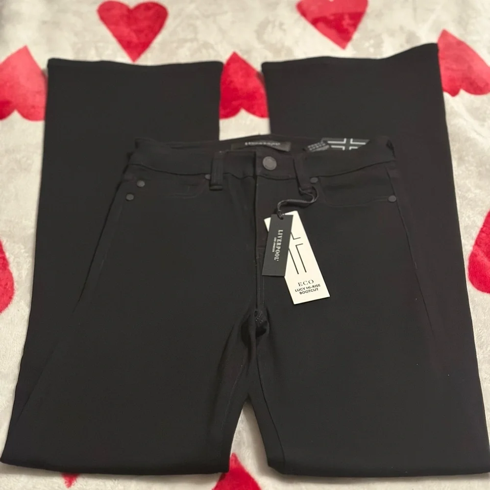 Liverpool Jeans Company Women's Black Boot Cut Jeans - Picture 4 of 14